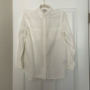Madewell Classic White Button Down